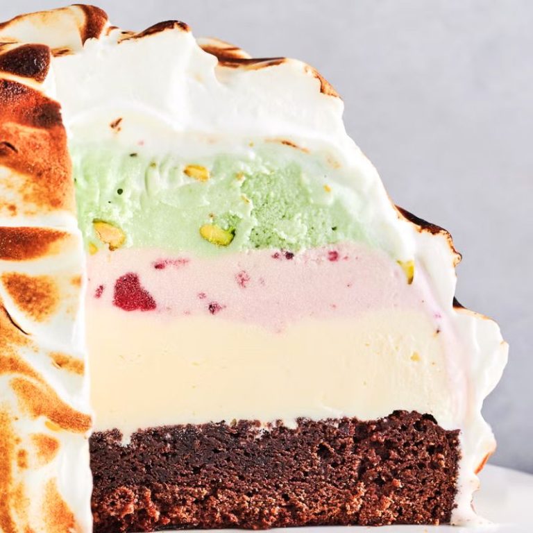 Desserts that start with B - Baked Alaska