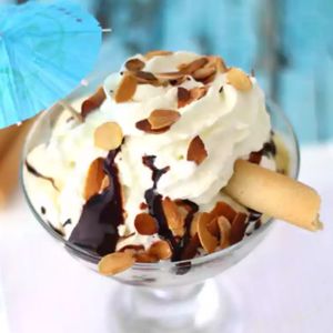 Desserts that start with D - Dame Blanche