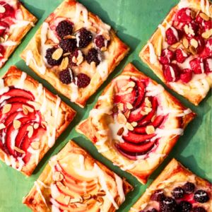 Desserts that start with D - Danish