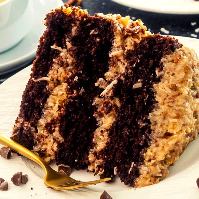 Desserts that start with G - German Chocolate Cake