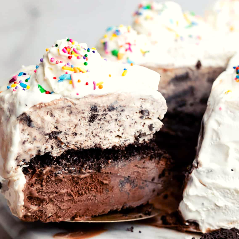 Foods that start with I - Ice Cream Cake