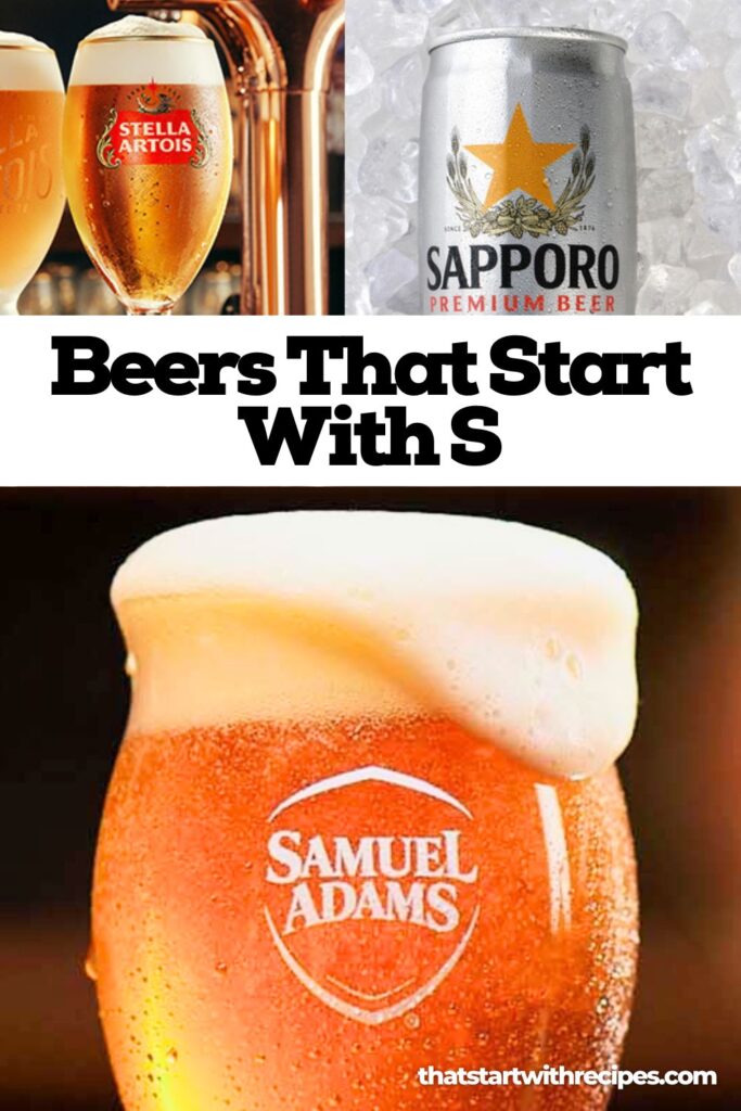 Beers that start with S