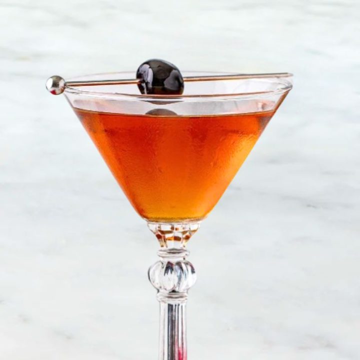 Bourbon Martinis