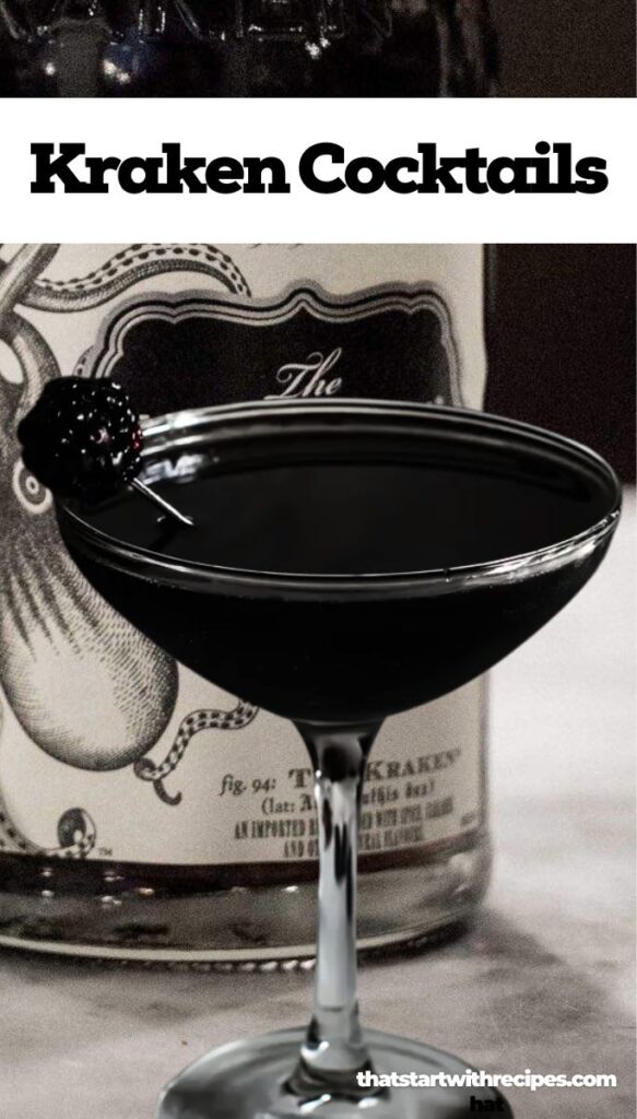 Kraken Cocktails